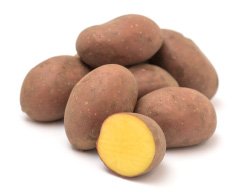Frühkartoffeln Laura rotschalig festkochend